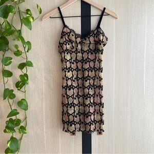 Free People Mini Glitter Dress